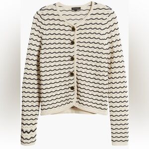 Rag & Bone Elisa Stripe Cardigan